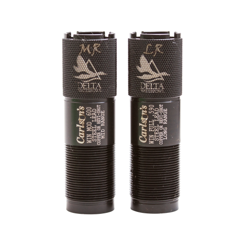 Carlson's Choke Tubes 07471 Delta Waterfowl Extended Choke Winchester 20 Gauge Mid-Range/Long Range 17-4 Stainless Steel