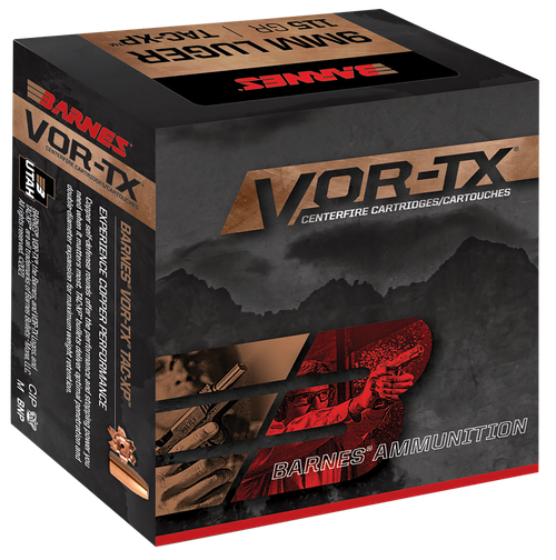 Barnes Bullets 21543 VOR-TX Handgun 357Mag 140gr Barnes 20 Per Box/10 Case