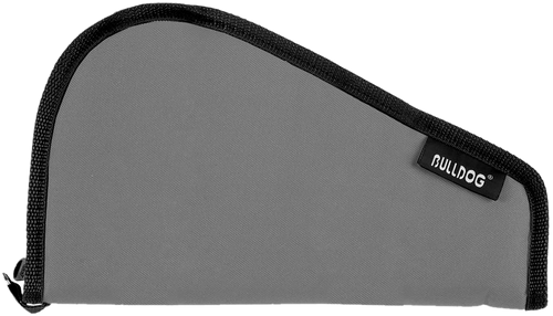 Bulldog BD610 Pistol Rug  Small 12" Gray w/ Black Trim Water-Resistant Nylon