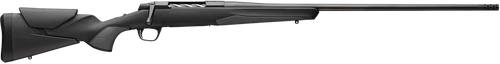 Browning 036003218 X-Bolt 2 Hunter Full Size 308 Win 4+1 22" Matte Black Threaded Sporter Barrel, Matte Black Drilled & Tapped Steel Receiver, Black Adjustable Vari-Tech w/Grip Module Synthetic Stock