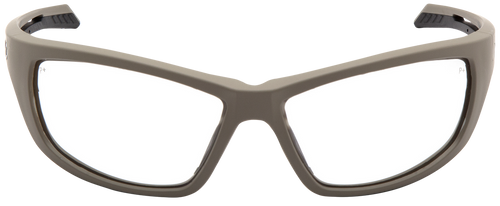 Pyramex VGST1310T Howitzer Glasses Clear Lens Anti-Fog Tan Frame