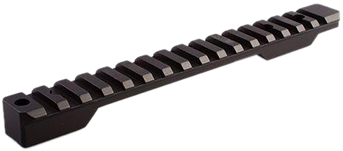 Talley PSM258160   Black Anodized Aluminum Picatinny Rail Mount Short Action 20 MOA