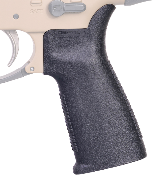 Reptilia LLC 100133 CQG Grip Black Nylon Fits AR15/AR10/SR25/MCX/FN SCAR 16/17