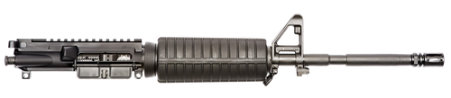Spikes STU5025M4S Complete Upper  5.56x45mm NATO 16" Black Phosphate Barrel, 7075-T6 Aluminum Black Receiver, M4 Double Head Shield Handguard for M4 Carbine