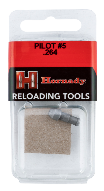 Hornady 390947 Cam Lock Pilot .264 Silver 6.5 Creedmoor Steel