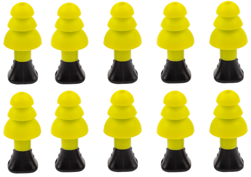 Allen 4122 Silicone Ear Plugs  26 dB Yellow 5 Pair