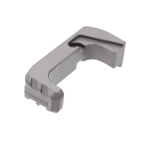 Tyrant CNC TDGEMRGG  Extended Magazine Release Glock Gen4-5 Grey Aluminum