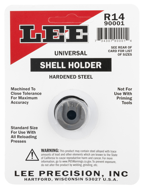 Lee Precision 90001 Shell Holder Universal #14R 44/40 / 45 Long Colt