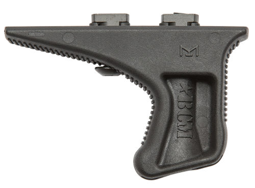 BCM KAGMCMRBLK BCMGunfighter Kinesthetic Angled Grip MOD 3 Made of Polymer With Black Finish for M-Lok Rail