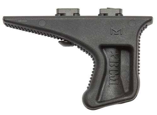 BCM KAGMCMRBLK BCMGunfighter Kinesthetic Angled Grip MOD 3 Made of Polymer With Black Finish for M-Lok Rail