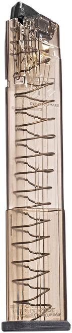 ETS Group SMKSG932030 Pistol Mags  30rd Extended 9mm Luger Fits Sig P320 Smoke Polymer