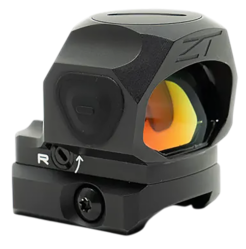 Zero Tech Optics TRAE28 Trace H.A.L.O Black 1x28mmx20mm 3 MOA Red Dot Reticle, Picatinny Rail/RMSc Footprint Mount