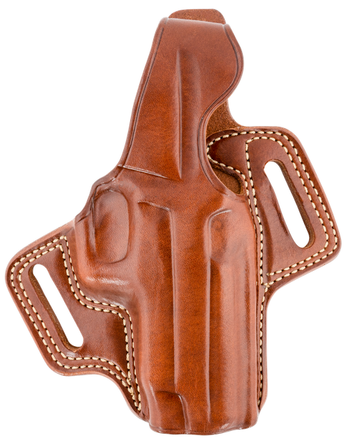 Galco FL248R Fletch  OWB Tan Leather Belt Slide Fits Sig P220 Fits Sig P226 Fits Browning BDA Right Hand