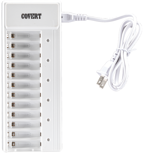 Covert Scouting Cameras 2038 Rapid Charger 12 Bay AA