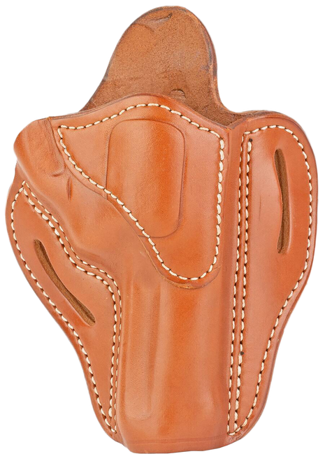1791 Gunleather RVH2CBRR RVH2  OWB Size 02 Classic Brown Leather Belt Slide Fits Ruger GP100/S&W K Frame Right Hand