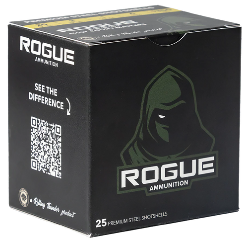 Rogue Ammunition RA-20-1-6S   20Gauge 3" 1oz 6Shot 25 Per Box/10 Case
