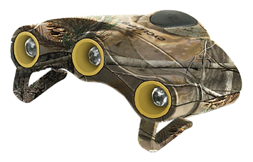 Cyclops CYCHC1WNXT Orion Tilt Hat Clip Light 30 Lumens Green/White LED Bulb NXT Camo Clip-On