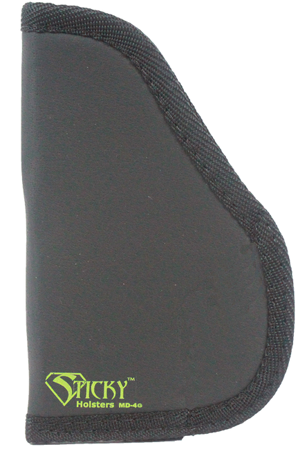 Sticky Holsters MD4GEN1 MD-4 Gen 1 MOD Black/Green Latex Free Rubber Fits Small/Med Semi-Auto Ambidextrous