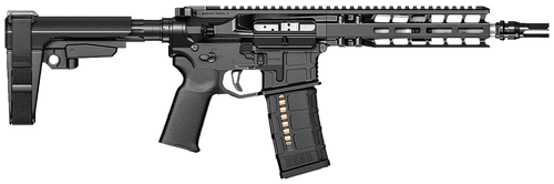 Radian Weapons R0052 Model 1 Pistol 300 Blackout 30+1 9", Black, Billet Rec, M-Lok Handguard, Smooth Buffer Tube (No Brace), Magpul Grip, Ambi Controls, Dead Air QD Flash Hider, Adj. Trigger