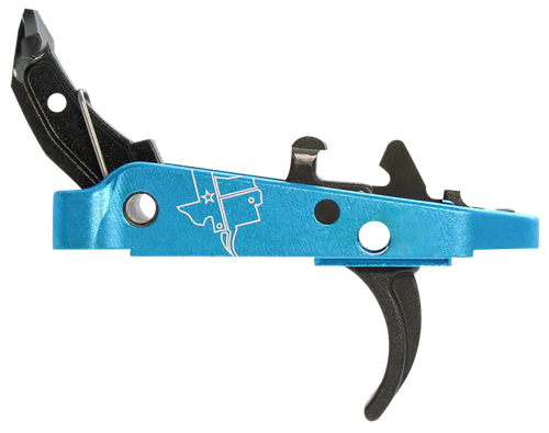 CMC Triggers 47501 Drop-In Trigger Group 2.0 Single-Stage Curve with 3.50 lbs Draw Weight Black w/ Blue Housing