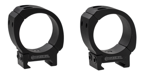 Wheeler 1133747 Sporter Scope Rings  Black 1" Low