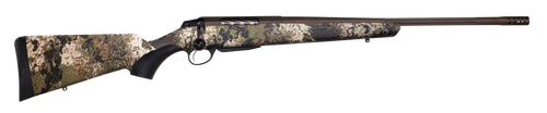 Tikka JRTXVW331R10 T3x Lite 300 Win Mag 3+1 24.30" Fluted/Threaded, Midnight Bronze Cerakote Barrel/Rec, Veil Wideland Synthetic Stock, Interchangeable Grip, Muzzle Brake