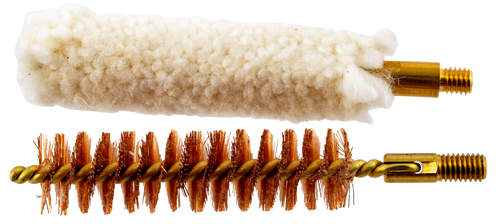 Traditions A1238 Brush/Swab Set 50 Cal 10 32 Thread Bronze Bristles 1 Set