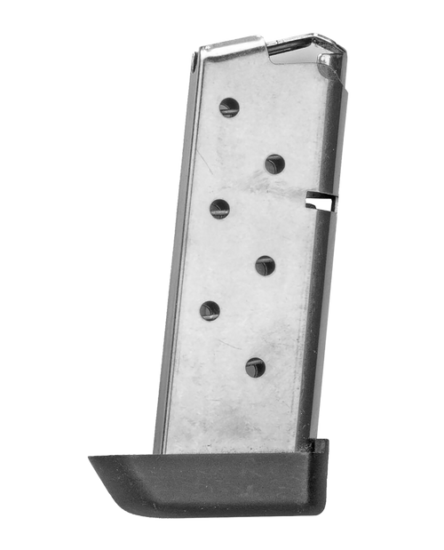 Kimber Mfg.,inc 1200164A Micro w/ Base Pad 7rd 380 ACP Silver Stainless Steel