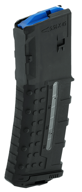 Leapers RBTAM30   30rd Windowed 223 Rem Fits AR-15 Black Polymer/Steel