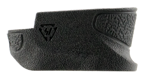 Strike Industries EMPMPS Enhanced Magazine Plate  made of Polymer with Black Finish & Extra Gripping Surface for S&W M&P Shield Magazines (Adds 2rds 9mm Luger, 1rd 40 S&W)