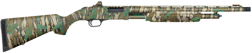 Mossberg 54342 500 Turkey 20 Gauge 5+1 3" 20", Mossy Oak Greenleaf, Optic Cut Rec, Synthetic Furniture, Fiber Optic Front Sight, X-Factor Ported Choke, Includes Holosun Red Dot