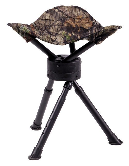 Ameristep AMS-AMEFT1011 Tripod Stool  360 Degree Swivel Mossy Oak Break-Up Country Heavy Duty Fabric/Steel