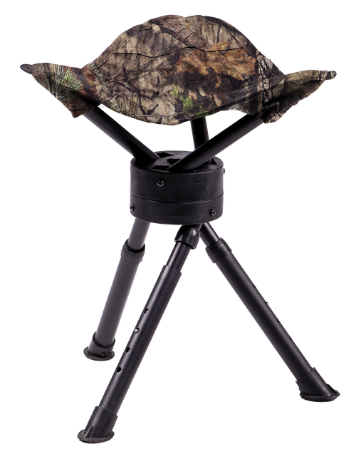 Ameristep AMS-AMEFT1011 Tripod Stool  360 Degree Swivel Mossy Oak Break-Up Country Heavy Duty Fabric/Steel