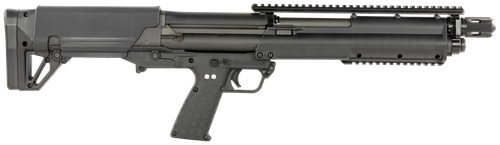 Kel-Tec KSGBLKD KSG Defender Bullpup Frame 12 Gauge Pump 3" 7+1 18.50" Black Steel Barrel, Black Picatinny Rail Aluminum Receiver, Black Adj Cheek Riser Polymer Stock, Black Magpul Vertical Grip