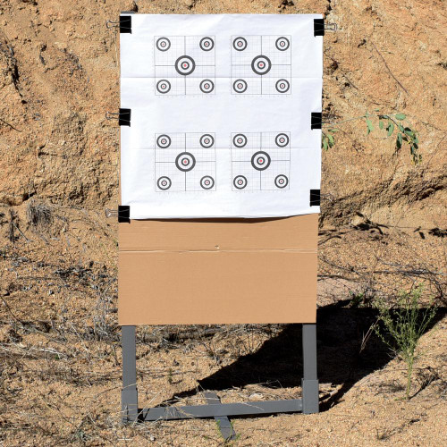 Birchwood Casey GPS Gray Metal Target Stand 24" with Kit