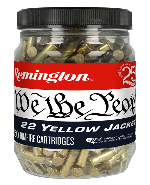 Remington Ammunition 21387 Yellow Jacket  22LR 33gr 250 Per Box/10 Case