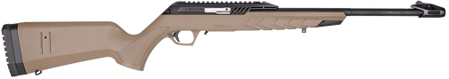 Derya Firearms TM22.STAN.FDE.18 TM22 Standard Full Size 22 LR 10+1 18" Black Target Barrel, Black Anodized Aluminum Receiver w/Picatinny Rail, Flat Dark Earth Adjustable Polymer Stock