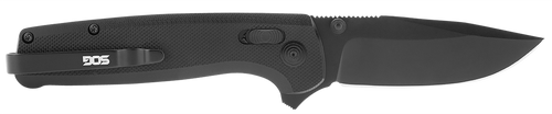 S.O.G SOGTM1027BX Terminus XR 2.95" Folding Clip Point Plain Black D2 Steel Blade Black G10 Handle Features Box Packaging Includes Pocket Clip