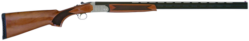 TriStar 30418 Setter S/T  Full Size 410 Gauge Break Open 3" 2rd 28" Black Vent Rib Barrel, Engraved Silver Steel Receiver, Fixed Turkish Walnut Stock, Beretta/Benelli Chokes, Right Hand