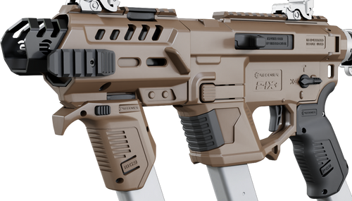Recover Tactical PIXPMG02 P-IX+MG  PG9 SR20 Metal Front Guard Tan