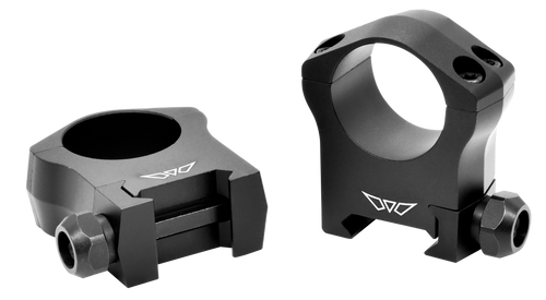 Warne 7202M Scope Rings Mountain Tech Matte Black 1" High 0 MOA