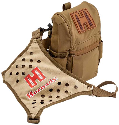 Hornady 99163 Bino Case  Tan Harness Magnetic Closure