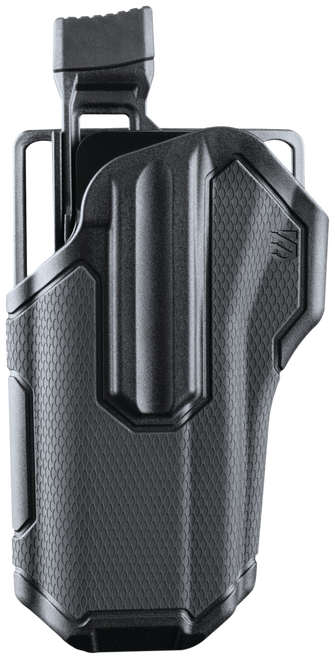 Blackhawk 419000BBL Omnivore  OWB Black Plastic Belt Slide Fits Most Semi-Autos, Left Hand