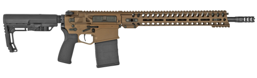 Patriot Ordnance Factory 01582 Revolution  308 Win,7.62x51mm NATO 16.50" 20+1 Bronze 6 Position MFT BMS Minimalist Stock