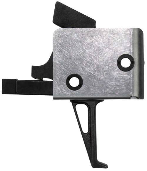 CMC Triggers 92503 Drop-In  Single-Stage Flat Trigger w/ 4-4.50 lbs Draw Weight & Black/Silver Finish