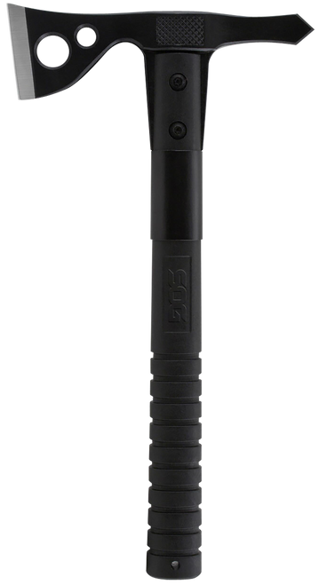 S.O.G SOGF06TNCP FastHawk  2" Blade 420HC SS Blade Black Side Hammer Checkering w/"SOG" GRN Handle 12.50" Long Tomahawk