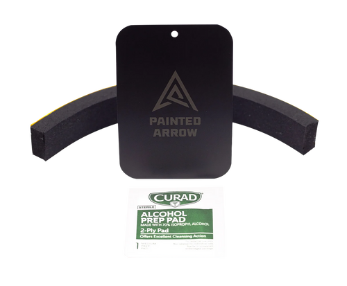 Painted Arrow APP001 Mag-Pro Smart Phone Mount Black Includes Phone Plate Stabilizer Dampener Alchohol Prep Pad