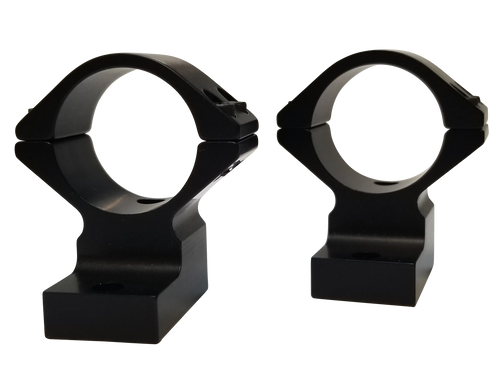 Talley 930714 Scope Mount/Ring Combo  Black Anodized 1" Tube Tikka T3/T3x Low Rings