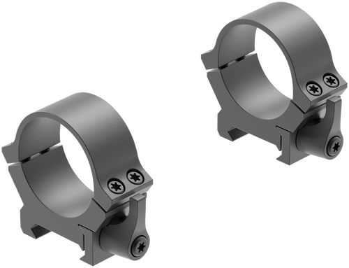Leupold 174074 QRW2 Cross-Slot Scope Ring Set Matte Black Steel 30mm Tube Low Quick Release Picatinny/Weaver