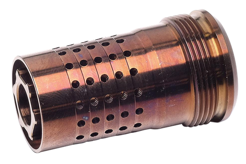 Q LLC CB5824 Cherry Bomb  30 Cal (7.62mm) Copper 17-4 Stainless Steel with 5/8"-24 tpi Threads & 1.64" OAL